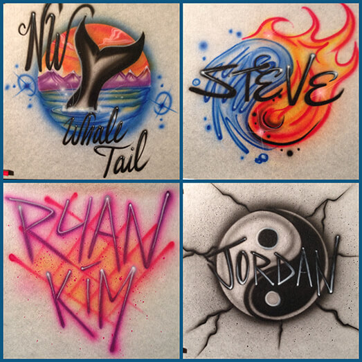 Air Brush Apparel 13 Icon